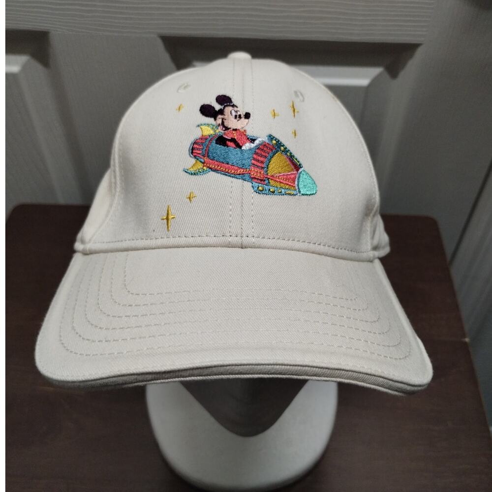 Walt Disney World Parks Mickey Mouse Astro Orbiter Play in the Park Baseball Hat